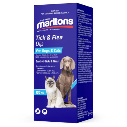 MARLTONS TICK&FLEA DIP