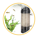filtration media and heating